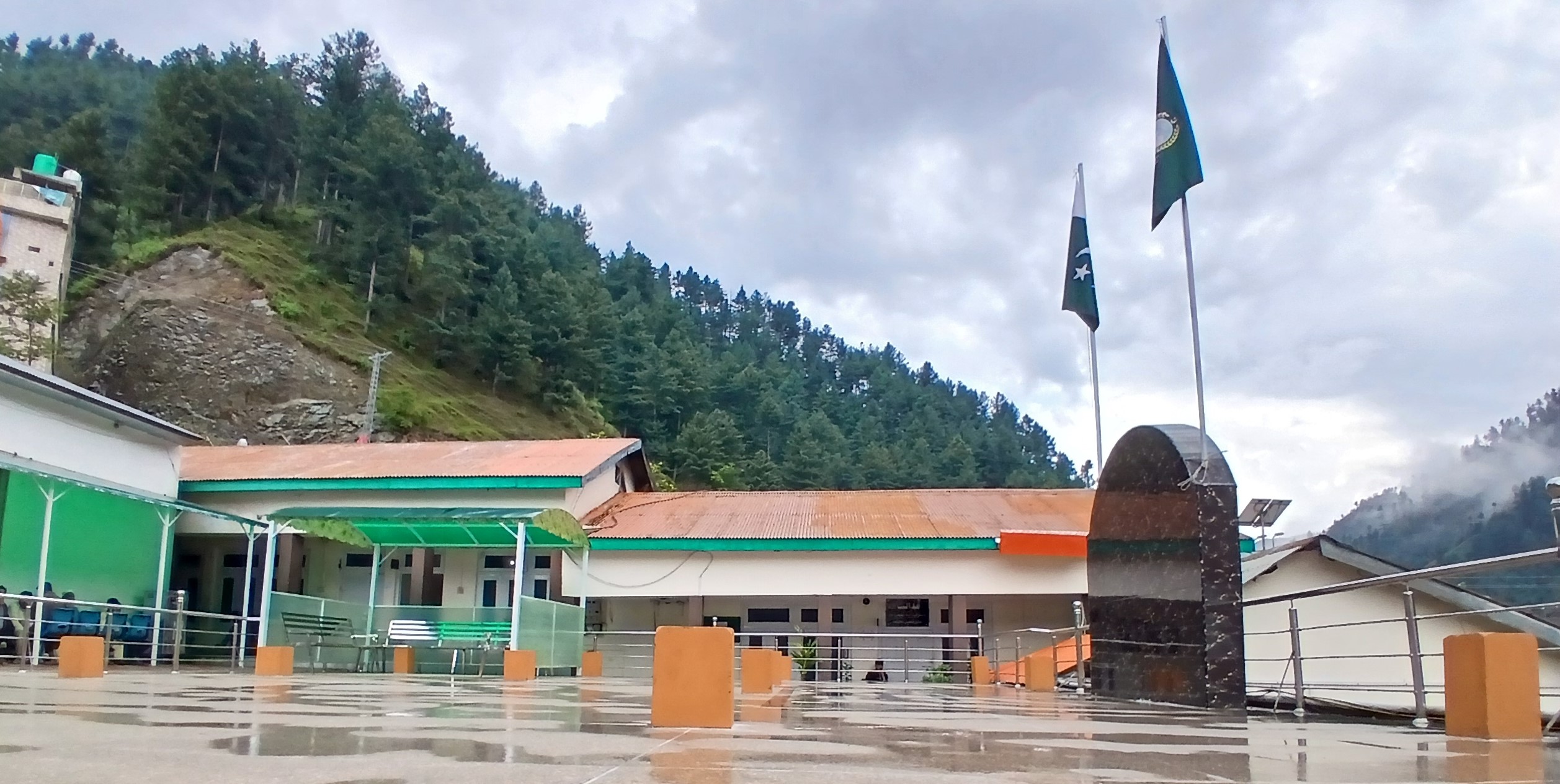 Inner View of District Courts Shangla